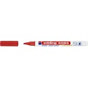 Krijtstift edding 4085 by Securit rond 1-2mm rood