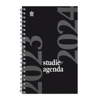 Schoolagenda 2025-2026 Ryam Studie 7dagen/2pagina's spiraal zwart