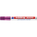 Viltstift edding 3000 rond 1.5-3mm rood violet