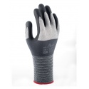 Handschoen Showa 381 grip nitril L grijs