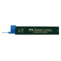 Potloodstift Faber-Castell 0.7mm HB super-polyme koker à 12 stuks