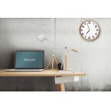 Bureaulamp Unilux Vicky led hout wit