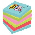 Memoblok 3M Post-it 654 Super Sticky 76x76mm Miami