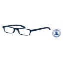 Leesbril I Need You +3.00 dpt Zipper blauw