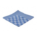 Theedoek Cleaninq blok marine 65x65cm blauw 6 stuks