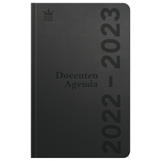 Schoolagenda 2025-2026 Ryam docent DeLuxe 7dagen/2pagina's zwart