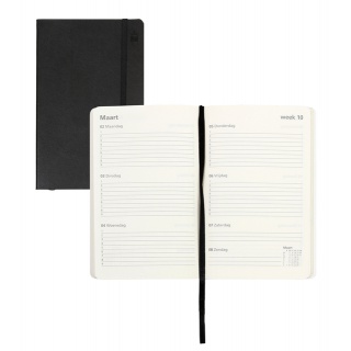 Schoolagenda 2025-2026 18mnd Ryam Studie 7dagen/2pagina's zwart