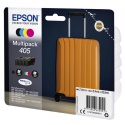 Inktcartridge Epson 405 T05G64 zwart + 3 kleuren