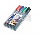 Viltstift Staedtler 352 rond assorti 2mm set à 4 stuks assorti