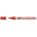 Viltstift edding 750 lakmarker rond 2-4mm rood