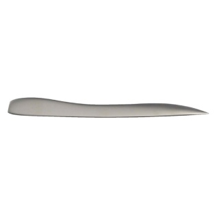 Briefopener 192mm metaal mat nikkel