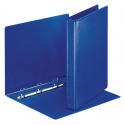Presentatieringband Esselte A4 4-rings D-mech 25mm blauw