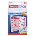 Kleefpads tesa® TACK dubbelzijdig transparant XL 36 stuks 36 stuks