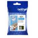 Inktcartridge Brother LC-421C blauw