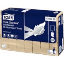 Handdoek Tork H2 Xpress Advanced multifold 2-laags 213x240mm 21x180vel naturel 130299