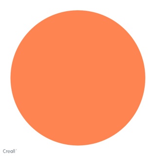 Plakkaatverf Creall fluor oranje 250ml