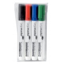 Viltstift Legamaster TZ 100 whiteboard rond 1.5-3mm assorti pak à 4 stuks