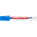 Viltstift edding 950 pastamarker industry rond 10mm blauw