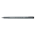 Fineliner Staedtler Pigment 308 zwart 0.6mm