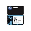 Inktcartridge HP 712 3ED70A zwart