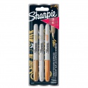 Viltstift Sharpie en Paper Mate Flair metallic assorti