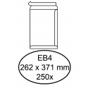 Envelop Quantore akte EB4 262x371mm zelfklevend wit 250stuks