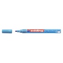 Viltstift edding 751 lakmarker rond 1-2mm metallic blauw