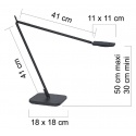 Bureaulamp Unilux Magic led zwart