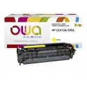 Tonercartridge OWA alternatief tbv HP CE412A geel