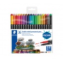 Viltstift Staedtler Design Journey permanent dubbele punt assorti