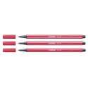 Viltstift STABILO Pen 68/50 medium donkerrood