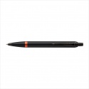 Balpen Parker IM black orange vibrant ring medium blister à 1 stuk