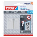 Klevende spijker tesa® behang en pleisterwerk 0,5kg wit 2 stuks