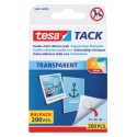 Kleefpads tesa® TACK dubbelzijdig transparant 200 stuks 200 stuks