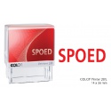 Woordstempel Colop Printer 20 spoed rood