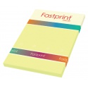 Kopieerpapier Fastprint A4 120gr kanariegeel 100vel