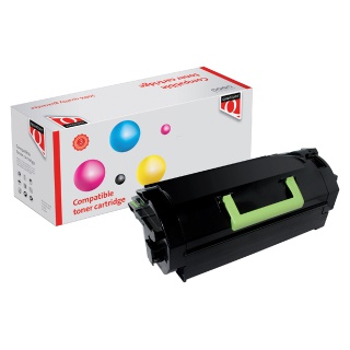 Tonercartridge Quantore alternatief tbv Lexmark 52D0HA0zwart