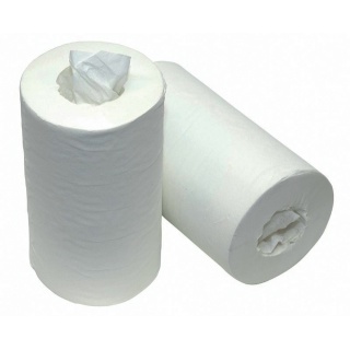 Poetsrol Cleaninq Mini 1-laags 21,5xd14cmx120m 11 rollen