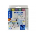 Verfstift Pilot Pintor pastel medium assorti etui à 6 stuks