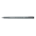 Fineliner Staedtler Pigment 308 zwart 0.2mm