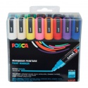 Verfstift Posca PC5M medium assorti set à 16 stuks