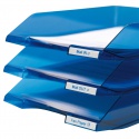 Labeltape Dymo LabelManager D1 polyester 9mm blauw op wit