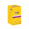 Memoblok 3M Post-it 654 Super Sticky 76x76mm geel