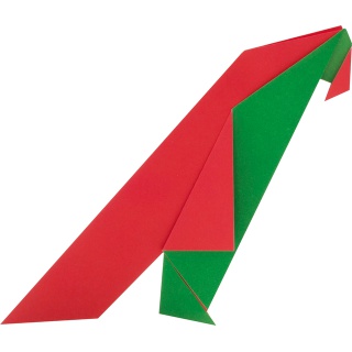 Vouwblaadjes Folia 80gr 15x15cm 50 vel 2-zijdig 10 duo kleuren