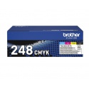 Toner Brother TN-248VAL zwart en kleur