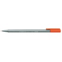 Fineliner Staedtler Triplus 334 rood 0.3mm