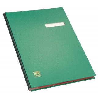 Vloeiboek Elba 20 vakken groen