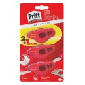 Lijmroller Pritt navulcassette permanent blister 2+1 gratis