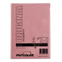 Envelop Papicolor C6 114x162mm rood pak à 6 stuks