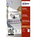 Tafelnaambord Avery L4796-20 210x60mm wit 20 stuks